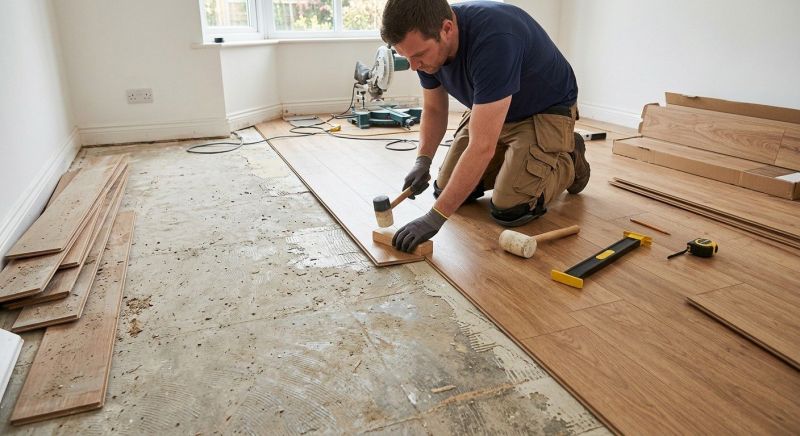 Laminate Floor Installation in San Juan Capistrano, CA