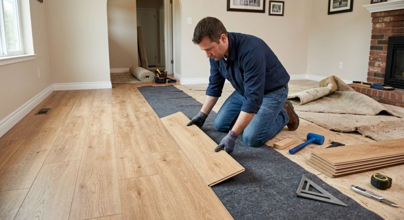 Laminate Floor Remodeling in Murrieta, CA