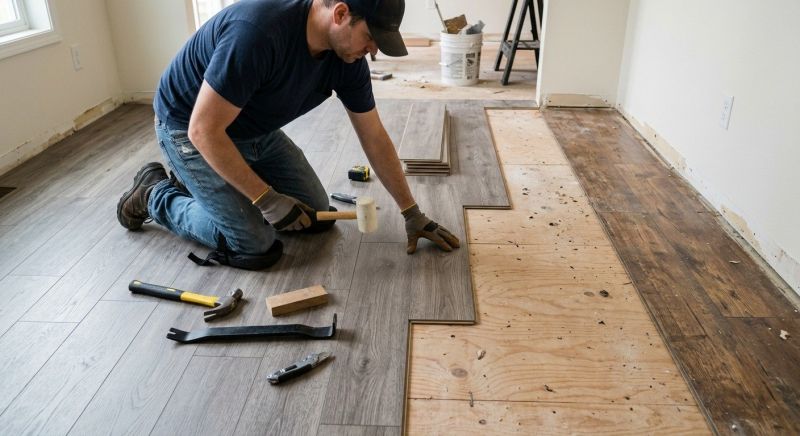 Laminate Floor Replacement in San Juan Capistrano, CA