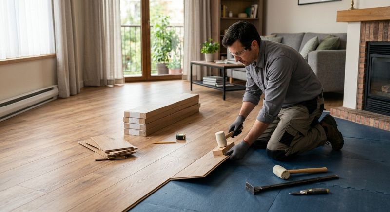 Laminate Floor Replacement in Wildomar, CA
