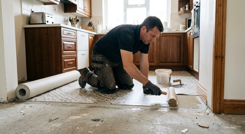 Linoleum Floor Installation in San Diego County, CA
