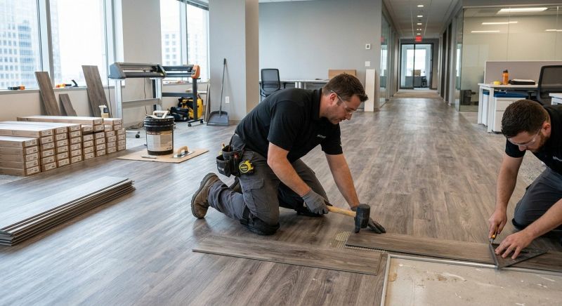 Linoleum Floor Installation in Trabuco Canyon, CA