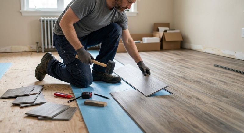 Linoleum Floor Installation in Winchester, CA