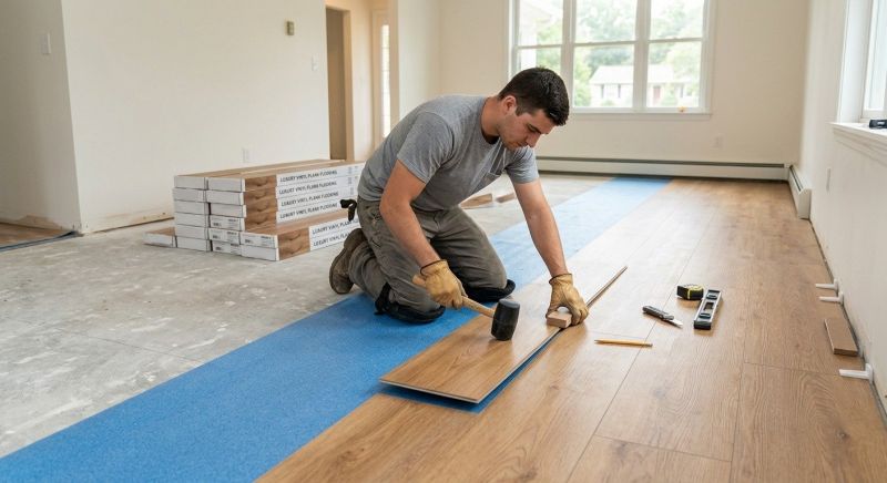 Lvt Flooring Installation in Temecula, CA