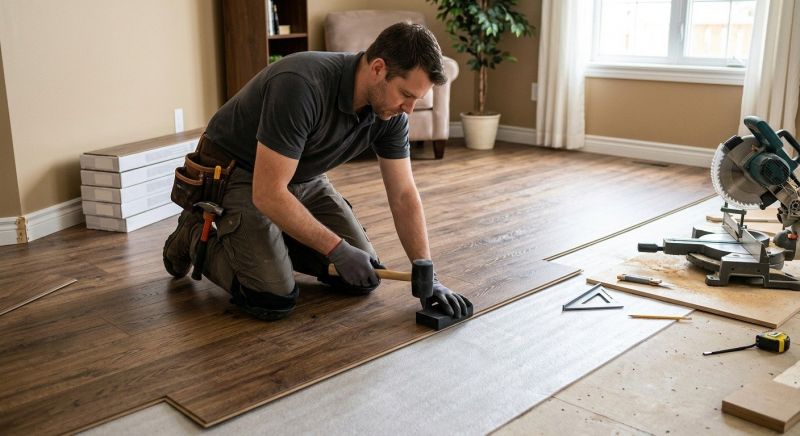 Plank Laminate Installation in Murrieta, CA