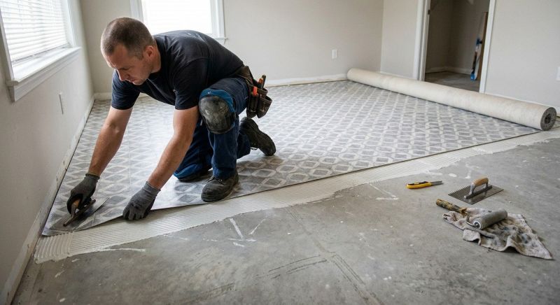 Sheet Flooring Installation in Rancho Santa Margarita, CA