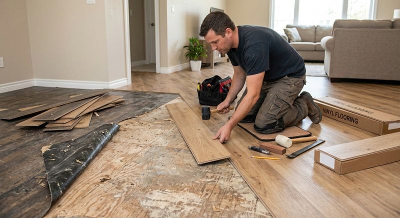 Vinyl Flooring Installation in Laguna Hills, CA