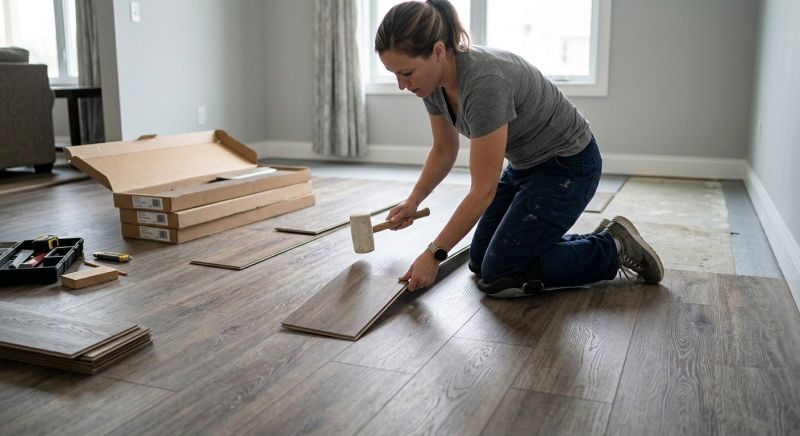 Vinyl Plank Floor Installation in Murrieta, CA